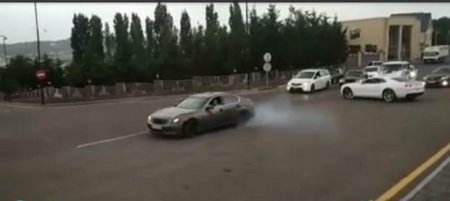 Qusarda “İnfiniti” avtomobili ilə xuliqanlıq edən kimdir?