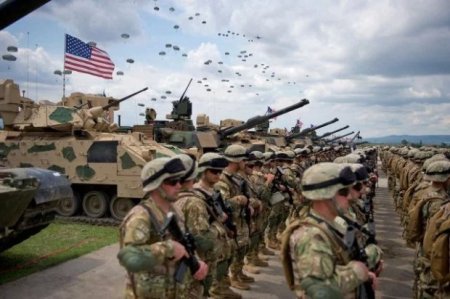 Minlərlə rus əsgəri və yüzlərlə hərbi texnika Gürcüstanda NATO qoşunlarına qarşı