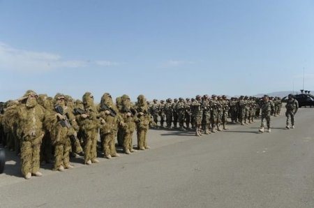 Sərhəd qoşunları taktiki döyüş təlimlərinə başladı