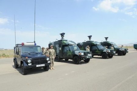 Sərhəd qoşunları taktiki döyüş təlimlərinə başladı
