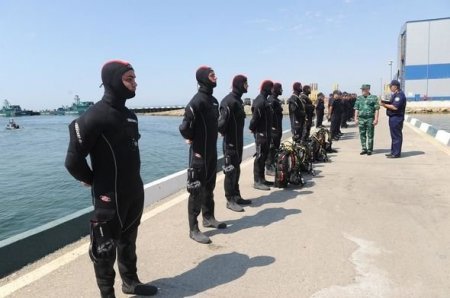 Sərhəd qoşunları taktiki döyüş təlimlərinə başladı