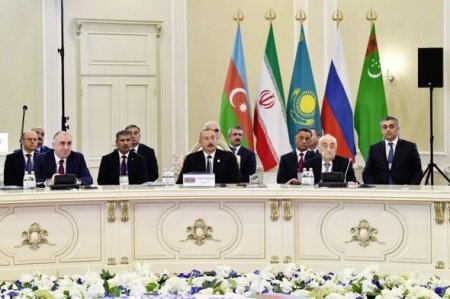 Xəzərin hüquqi statusu haqqında Konvensiya imzalandı