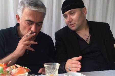 Rövşən Lənkəranskinin qardaşı Şeyx Həmzətlə görüşdü