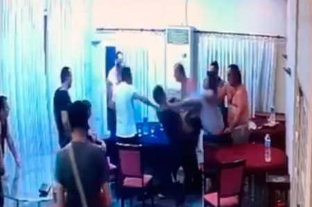 Kriminal avtoritetlərin “razborkası” kameraya tuş gəldi