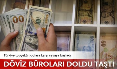 Bayram bitdi, dollar yenə üzü yuxarı getməyə başladı...