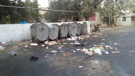 Bakıda zibil qutusundan çıxan "nakolkalı" ələ görə Rusiyaya sorğu verildi
