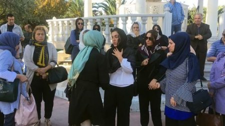 Sevil Nuriyeva həyat yoldaşının vida mərasimində