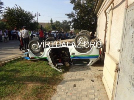 Salyanda ağır qəza: ölən və yaralananlar var