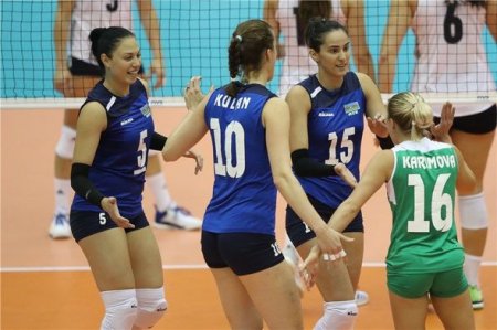 Qadın voleybolçularımız DÇ-yə məğlubiyyətlə başladı