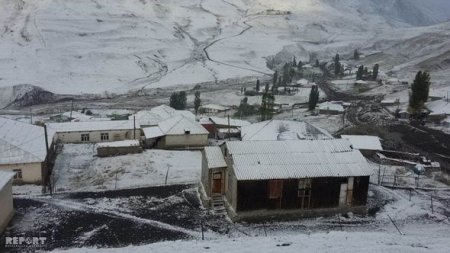 Azərbaycana ilk qar yağdı