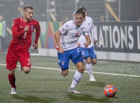 Azərbaycan millisi səfərdə Farer adalarına 3:0 hesabı ilə qalib gəldi