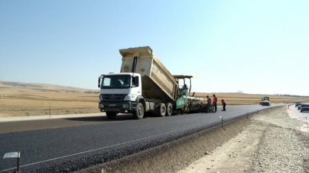 Bakı – Şamaxı yolunun bir hissəsi genişləndirilir