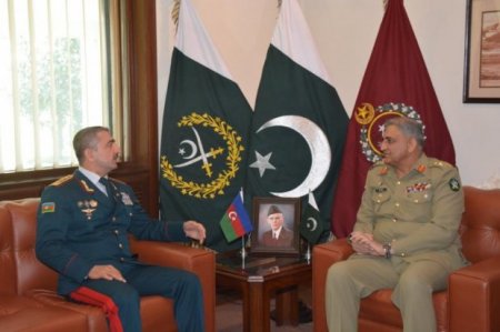 Pakistan Prezidenti Elçin Quliyevi qəbul edib