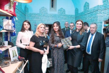 Leyla Əliyeva “Şirvanşahlar irsi dünya muzeylərində” sərgisinin açılışında iştirak edib