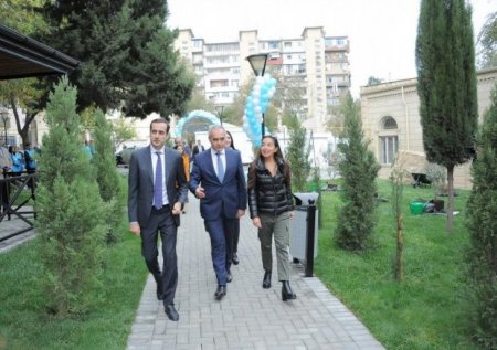 Leyla Əliyeva “Bizim həyət” layihəsi çərçivəsində növbəti tədbirlərdə iştirak edib