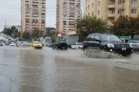 Bakıda leysan yağacaq