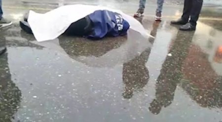 BŞİH: Qəzada ölən qadın süpürgəçi deyil
