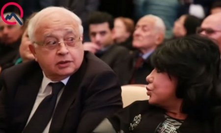 Vida mərasimində Elçin Əfəndiyevlə Flora Kərimovanın söz atışması