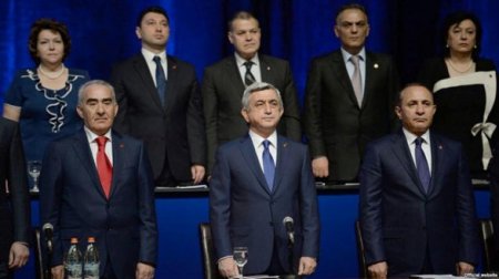 Sarkisyanın partiyası seçkiyə gedir