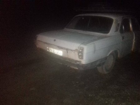 Toyda bərk içib magistral yolun ortası ilə gedirdi, "QAZ 24" vurdu