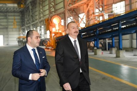 Prezident Sumqayıtda daha bir zavodun açılışını etdi