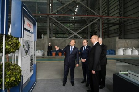 Prezident Sumqayıtda daha bir zavodun açılışını etdi