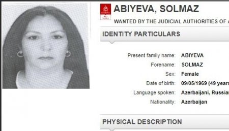 Solmaz Əbiyevanı Pakistan polisi yaxaladı