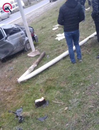 “Azərişığ”ın işçiləri qəzaya düşdü: ölən və yaralananlar var