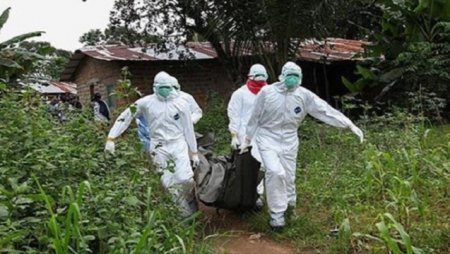 “Ebola”ya yoluxanların sayı 400-ü ötüb