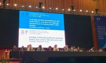 “Dədə Qorqud irsi” YUNESKO-nun Qeyri-maddi mədəni irs üzrə Reprezentativ siyahısına daxil edilib