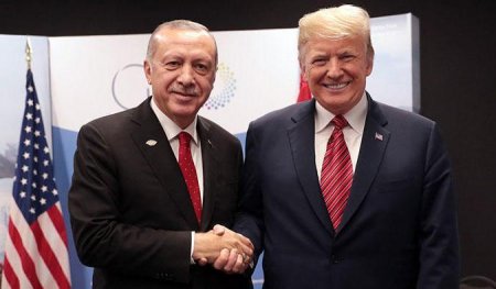 Ərdoğanla Tramp arasında 50 dəqiqəlik qapalı görüş