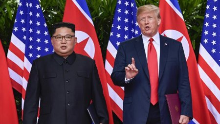 Trampla Kim Çen In bir də görüşəcəklər