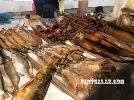 Bakıda təkər yandırıb hisində balıq qurudanlar peyda olub