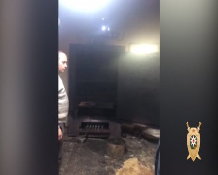 Nazirlik təkər qırıqlarını yandırıb hisə verilmiş məhsullar hazırlayan sex aşkarladı