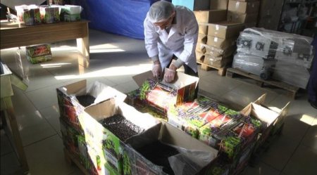Azərbaycana Özbəkistandan gətirilən 31 ton kişmiş zərərsizləşdirilib