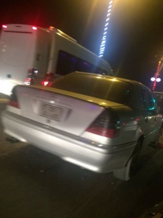 Sumqayıtın girişində qəza: tıxac yarandı