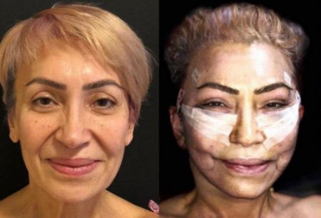 Əməkdar artist görüntüsü ilə təəccübləndirdi 