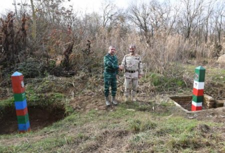 Biləsuvarda generallar Elçin Quliyev və Qasım Rezayi arasında danışıqlar