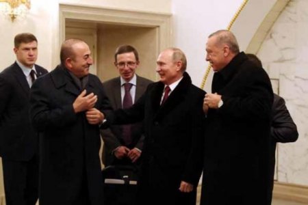 Putin Ərdoğanı belə yola saldı