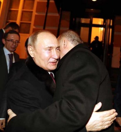Putin Ərdoğanı belə yola saldı