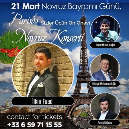 Sənətçilərimiz Parisdə konsertə hazırlaşır