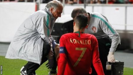 Messidən sonra Ronaldu da zədələndi 
