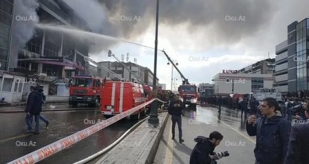 Bakıda dəhşətli yanğın: zəhərlənənlər var