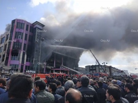 Bakıda dəhşətli yanğın: zəhərlənənlər var