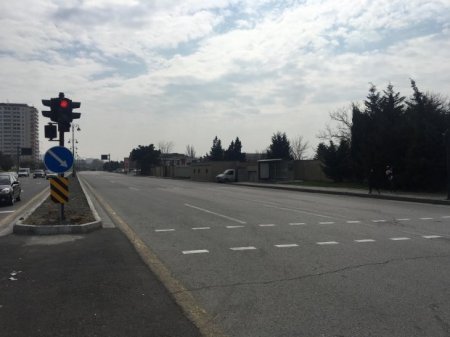 Nobel prospektində və Zığ şosesində yeni sola və geriyə dönmə yerləri yaradılıb