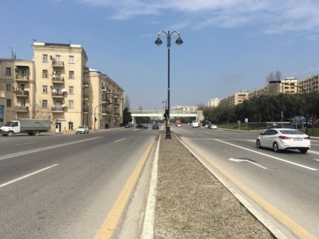 Nobel prospektində və Zığ şosesində yeni sola və geriyə dönmə yerləri yaradılıb