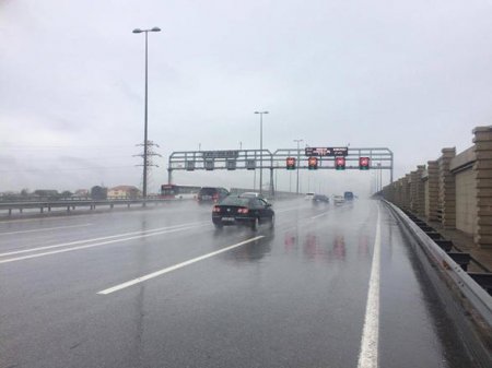 Bakıda iki əsas magistral yolda sürət həddi azaldıldı