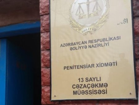 Penitensiar xidmət 13 saylı həbsxanada məhbusların döyülməsi barədə məlumatı təkzib edir