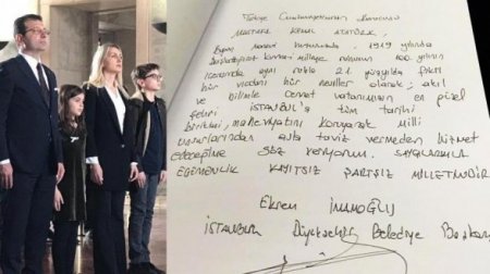 İstanbulun yeni rəhbəri türkləri Atatürkə qaytarır