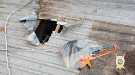 Bakıda aptek oğrularını videokameraların köməyi ilə müəyyənləşdirib tutdular